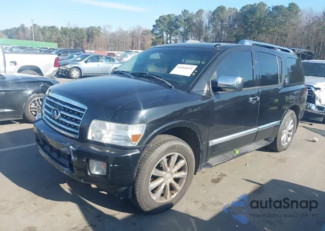2010 Infiniti Qx56 z USA, uszkodzony, nr VIN 5N3ZA0NE2AN906425